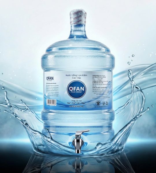 Nước uống ion kiềm OFAN bình 19L