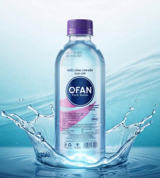 Nước ion kiềm OFAN Thùng 24 chai 350ml