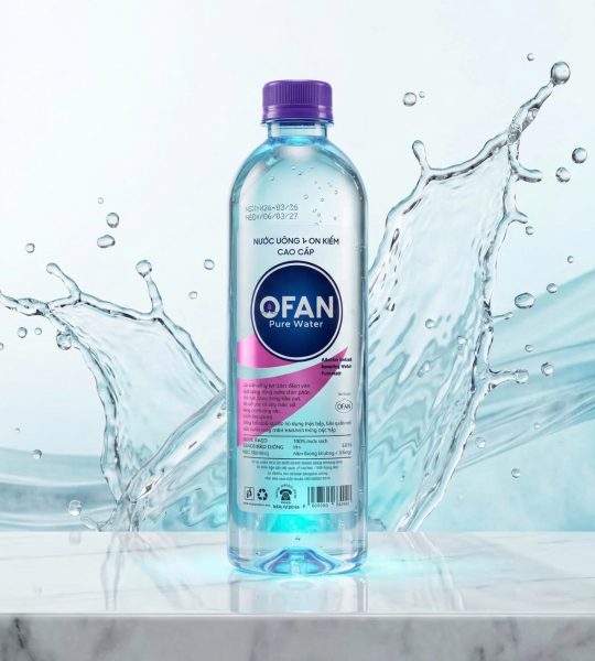 Nước ion kiềm OFAN Thùng 20 chai 500ml
